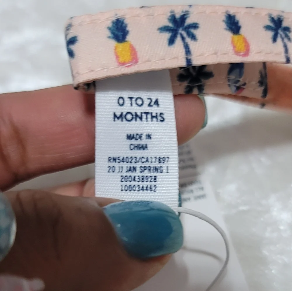 Janie And Jack Tropical Boys Bow Tie 0-24 Months